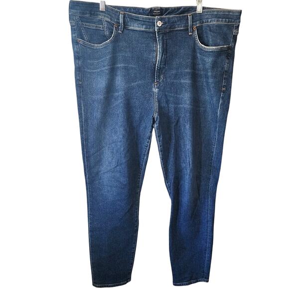Citizens of Humanity Tapered Legs High Rise Jeans Plus Size 22W - Picture 1 of 7